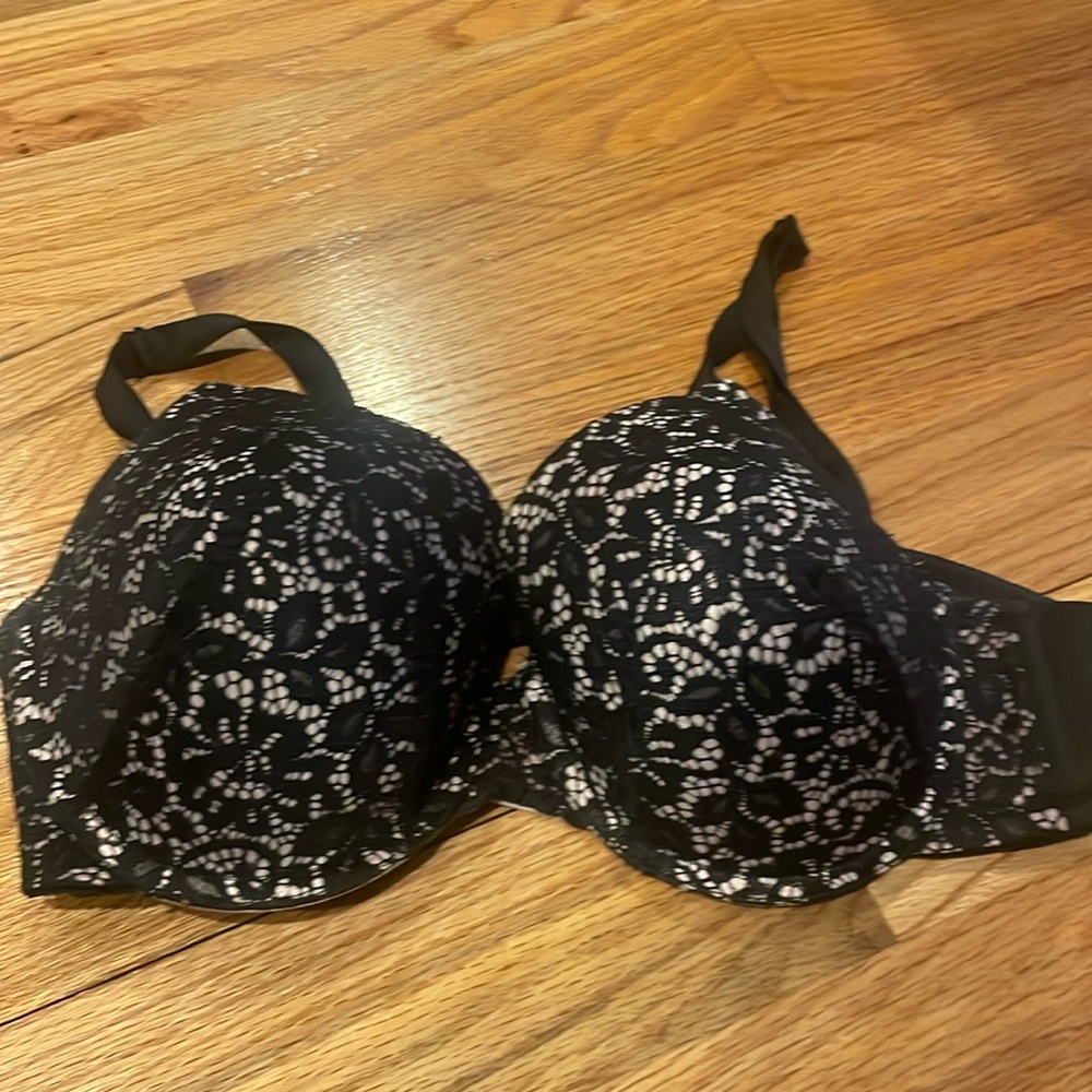 Lace 38C push up bra adjustable straps and back band